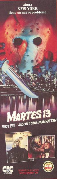 Постер Пятница 13 – Часть 8: Джейсон штурмует Манхэттен