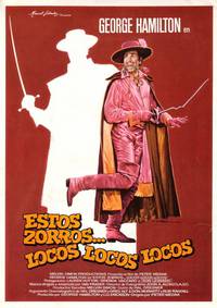 Постер Зорро, голубой клинок