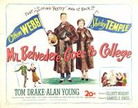 Постер Mr. Belvedere Goes to College