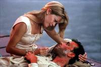 Кадр Джо против вулкана