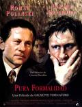 Постер из фильма "Простая формальность" - 1