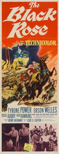 Постер Черная роза