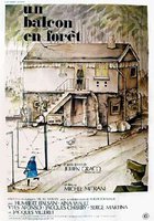 Балкон в лесу