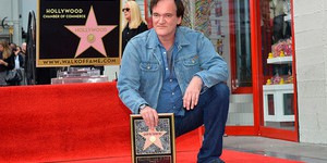 Квентин Тарантино получил звезду на голливудской Аллее славы Квентин Тарантино получил звезду на голливудской Аллее славы