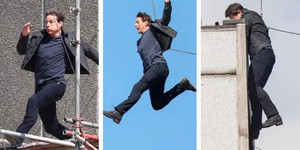 Том Круз провалил трюк на съемках фильма «Миссия невыполнима 6»