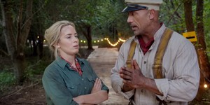 Дуэйн Джонсон и Эмили Блант зазывают в «Круиз по джунглям»