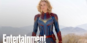 Первое фото: Бри Ларсон в роли Капитана Марвел Первое фото: Бри Ларсон в роли Капитана Марвел