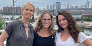 Ещё одно долгожданное воссоединение. Секс в большом городе... "And Just Like That"