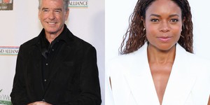 Наомі Гарріс і Пірс Броснан у загадковому шпигунському трилері "Чорна Сумка" від Стівена Содерберга