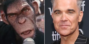 Роббі Вільямс пояснив, чому у фільмі "Better Man" його зображено як "зухвалу мавпу"