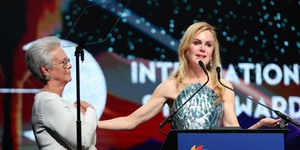 Ніколь Кідман зворушливо згадала померлих батьків на врученні нагороди в Палм-Спрінгз