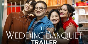 Боуен Ян, Лілі Гладстон і Келлі Марі Тран у трейлері нової версії культової романтичної комедії "Весільний банкет"