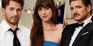 Педро Паскаль vs. Кріс Еванс: Хто завоює серце Дакоти Джонсон у трейлері нового ромкому?